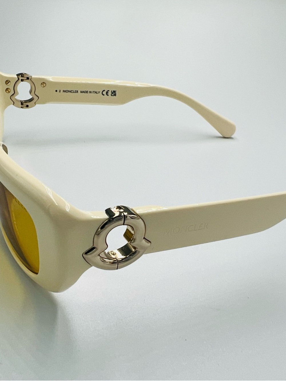 Moncler Minuit Rectangle Frame Sunglasses EUC - Picture 5 of 10